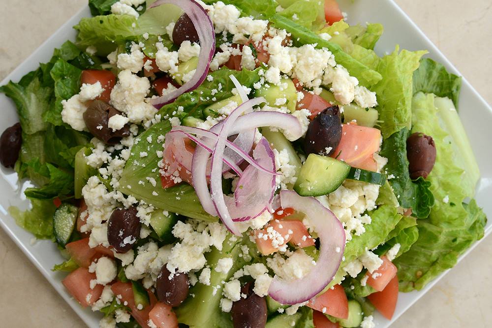 Order Mykonos Salad food online from Marsa Lounge store, Los Angeles on bringmethat.com