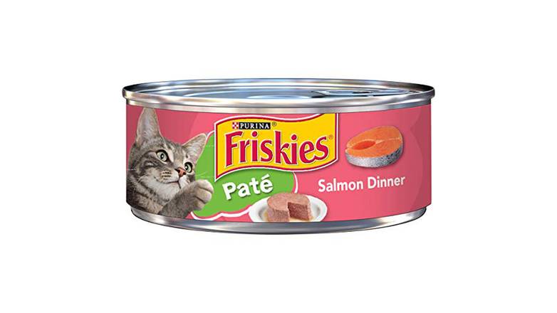 Order Purina Friskies Pate Salmon Dinner Can - Pack of 24 food online from Route 7 Food Mart store, Norwalk on bringmethat.com