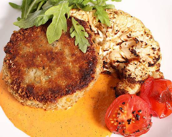 Order Chickpea & Eggplant Croquette food online from Fleming Prime Steakhouse & Wine Bar store, Akron on bringmethat.com