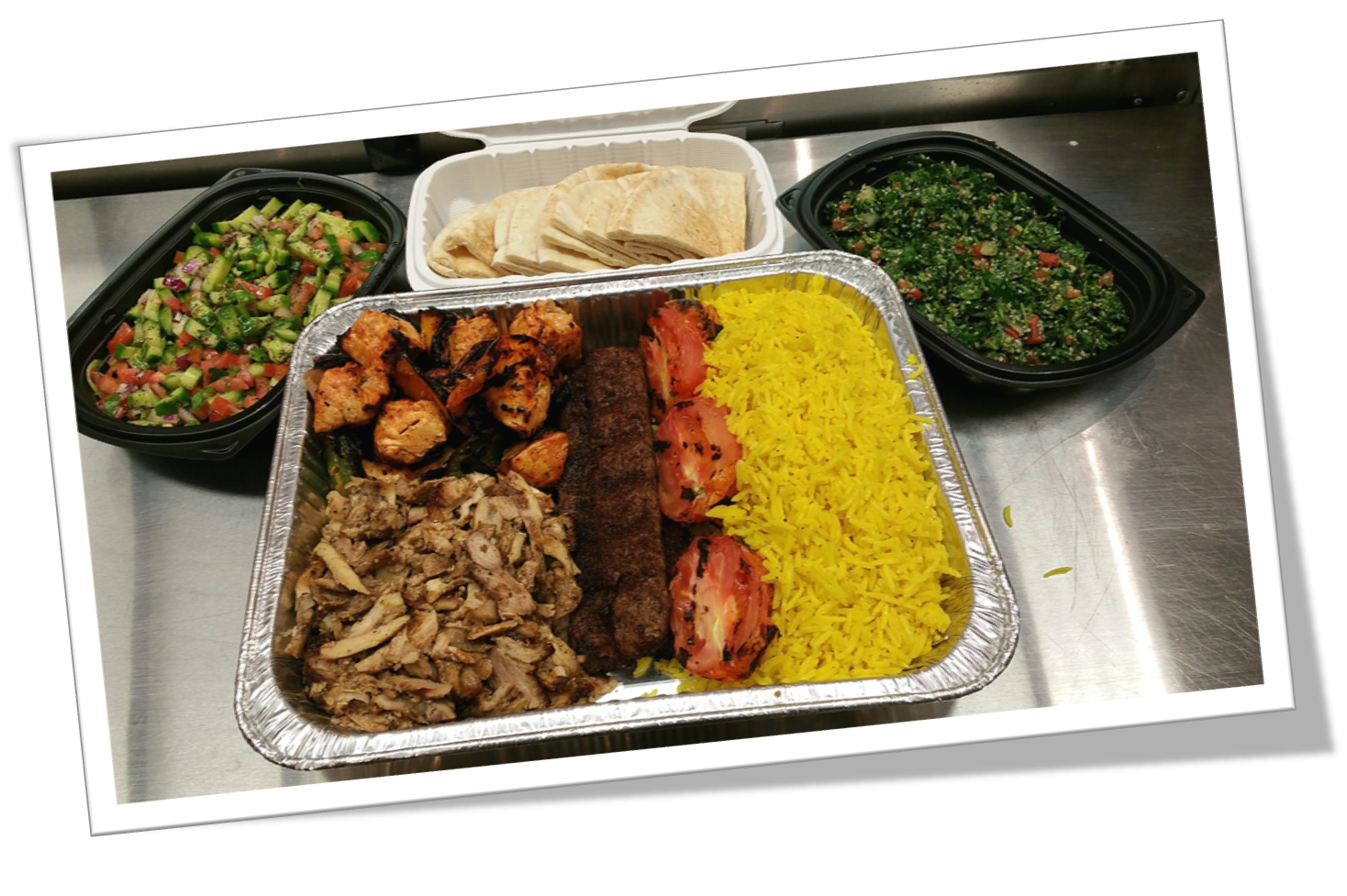 Order 3 Person Combo Mediterranean food online from Carnival Grill store, Chula Vista on bringmethat.com