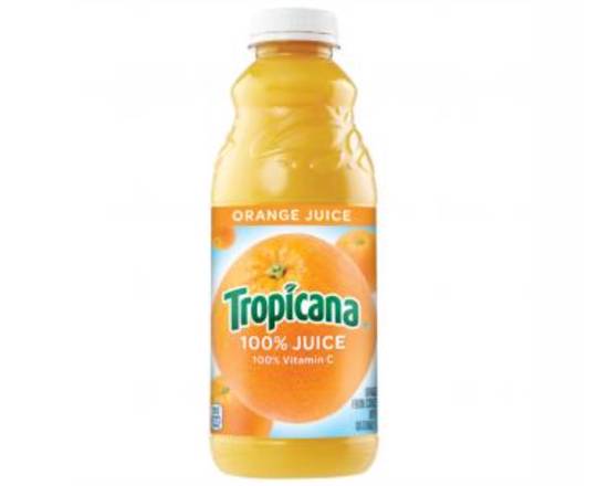 Order Tropicana Orange Juice 32oz BTL food online from Windy City Liquor Market store, El Cajon on bringmethat.com