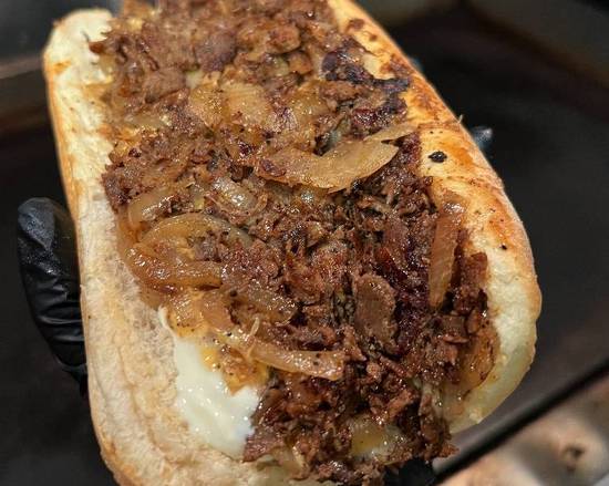 Order 稜 Steak Cheesesteak  food online from Yinzer's Amazing Cheesesteaks store, New Orleans on bringmethat.com