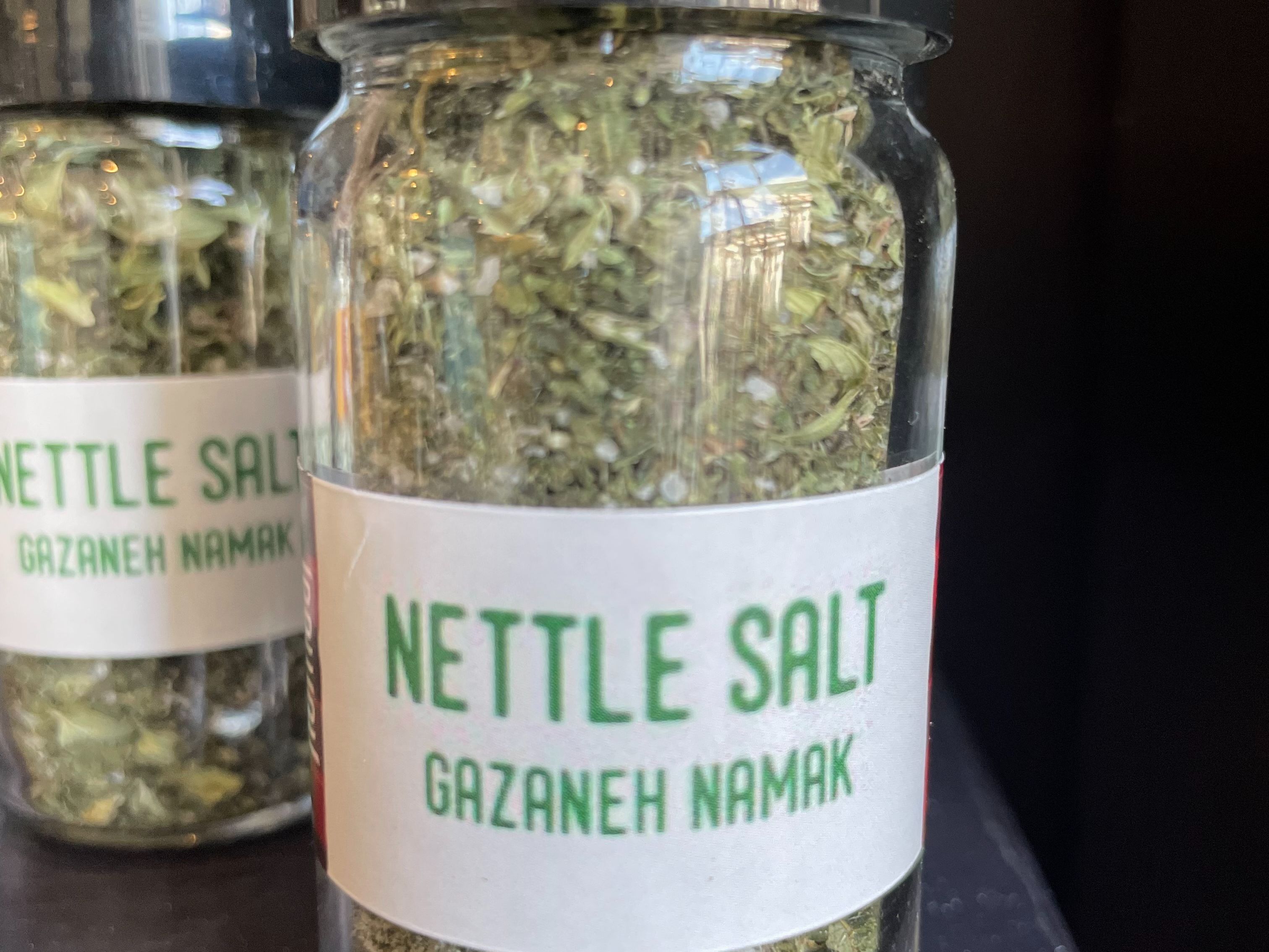 Order Nettle Salt / Gazaneh Namak food online from Komaaj store, San Francisco on bringmethat.com