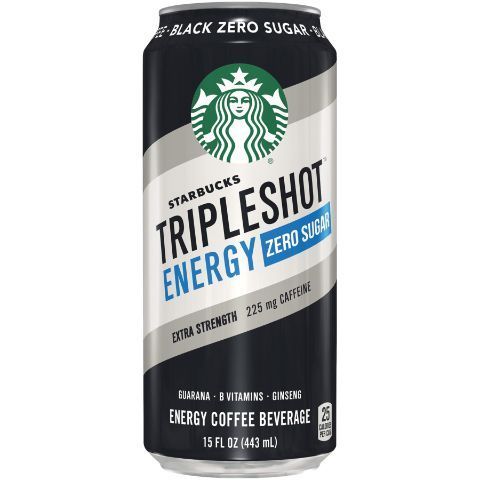 Order Starbucks Triple Shot Energy Zero Sugar Black 15oz food online from 7-Eleven store, St. Louis on bringmethat.com