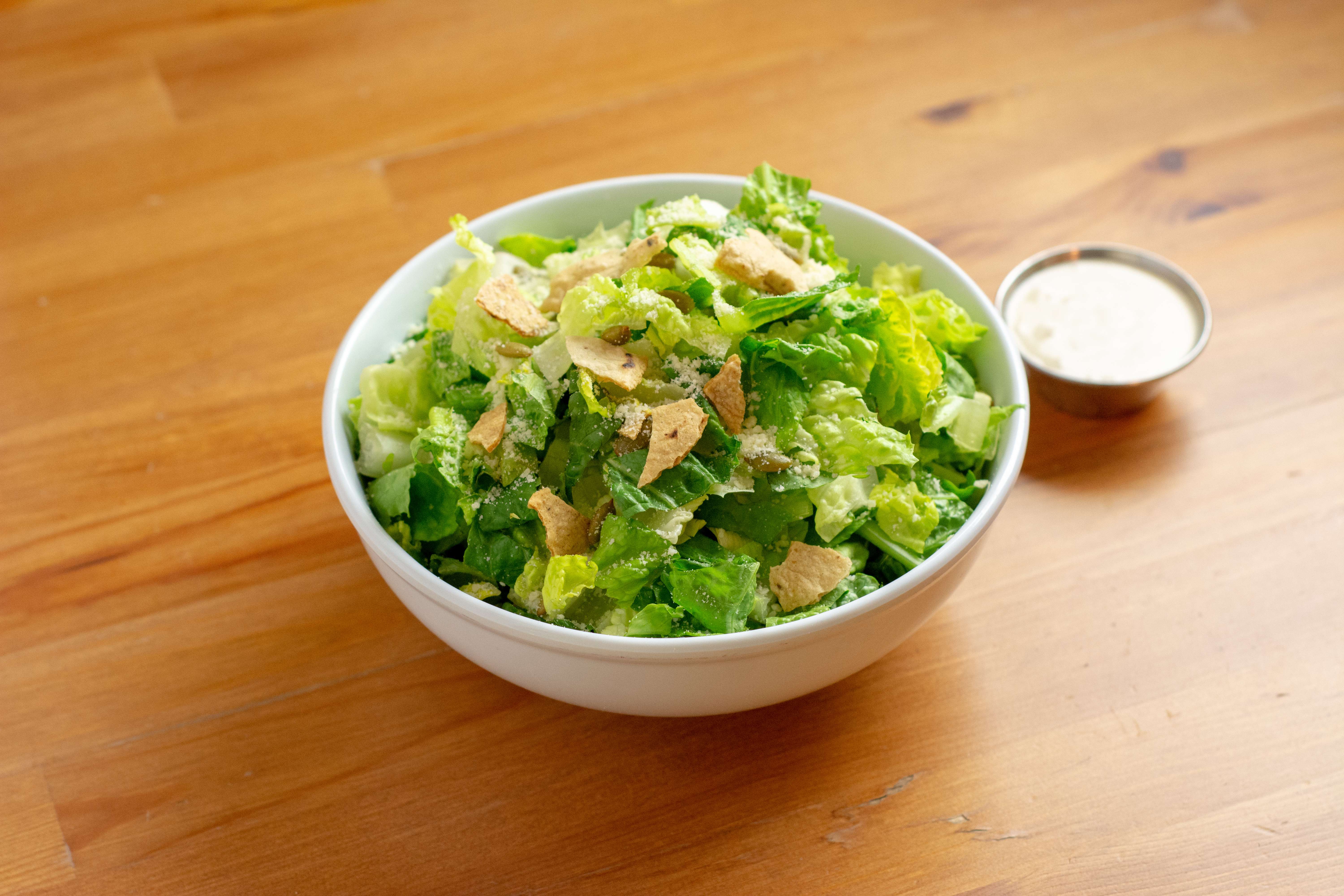 Order Caesar Salad food online from Red O Taste Of Mexico store, San Diego on bringmethat.com