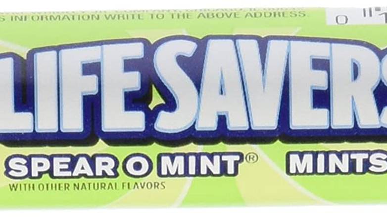 Order Lifesavers Spear-O-Mint Hard Candy food online from Trumbull Mobil store, Trumbull on bringmethat.com