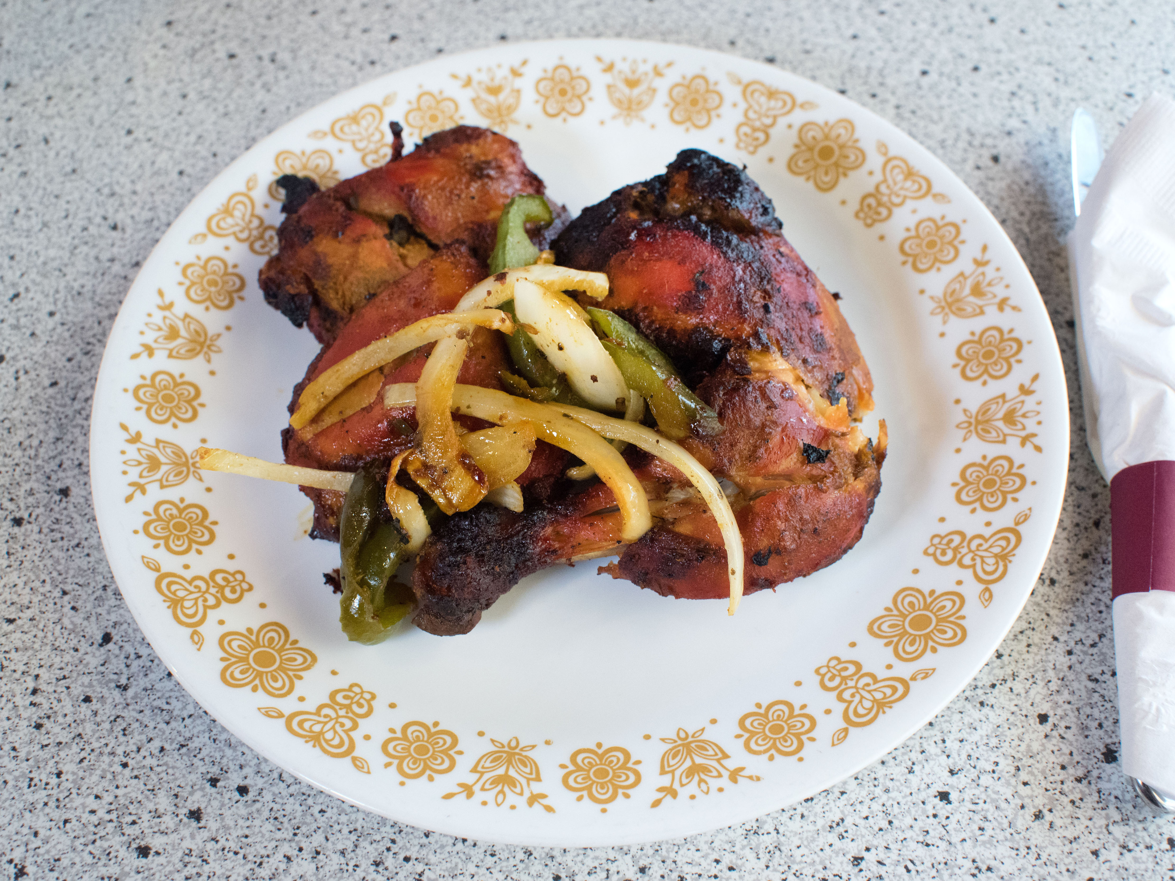 Order Tandoori Chicken food online from Bengal Kabab House & Restaurant store, Pittsburgh on bringmethat.com