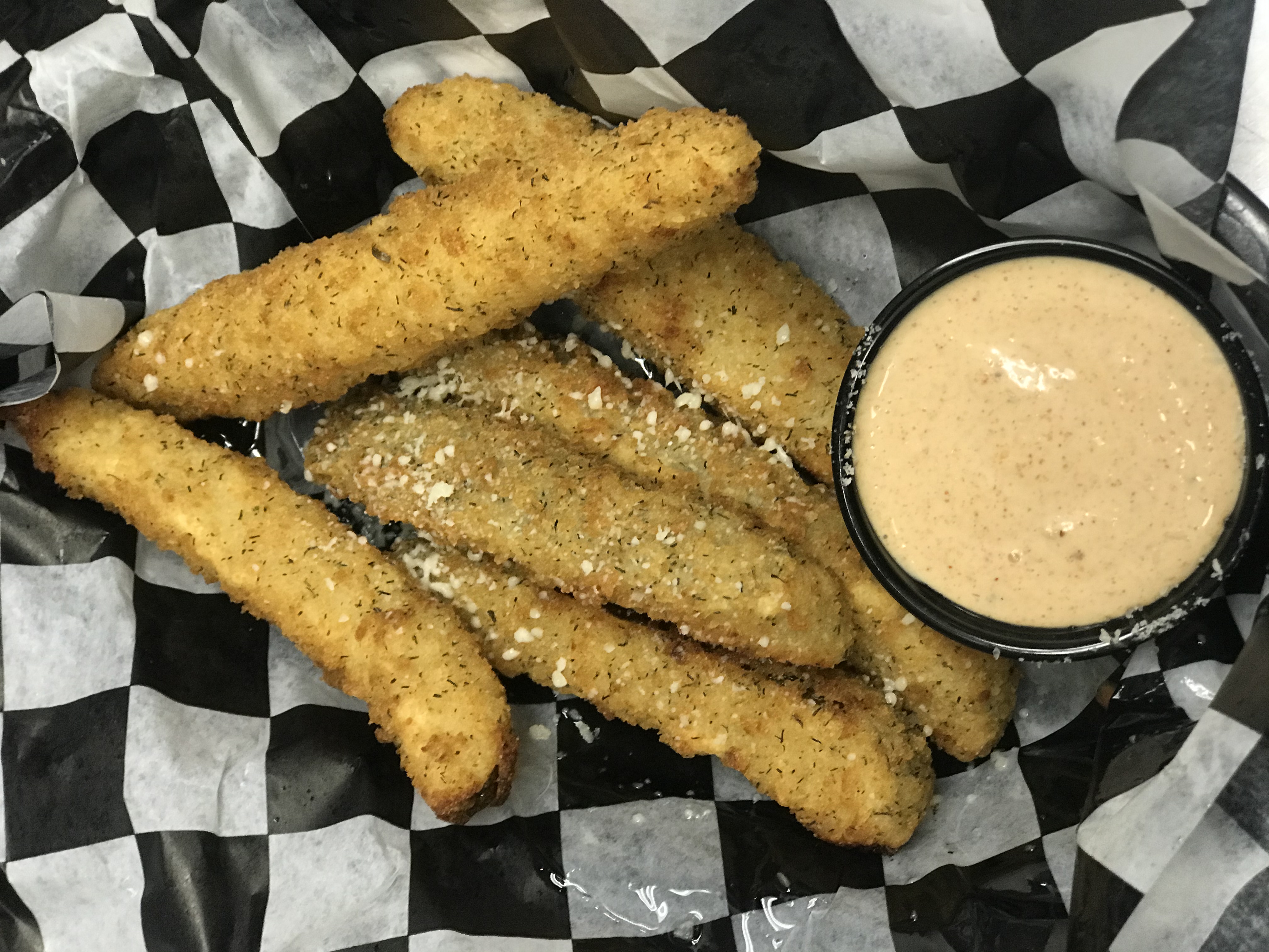 Order Fried Pickles food online from Harvest Saloon store, Strongsville on bringmethat.com