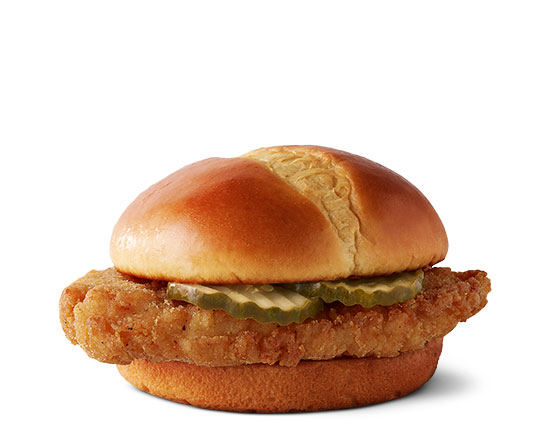Order Crispy Chicken Sandwich food online from Mcdonald'S® store, Oak Brook on bringmethat.com