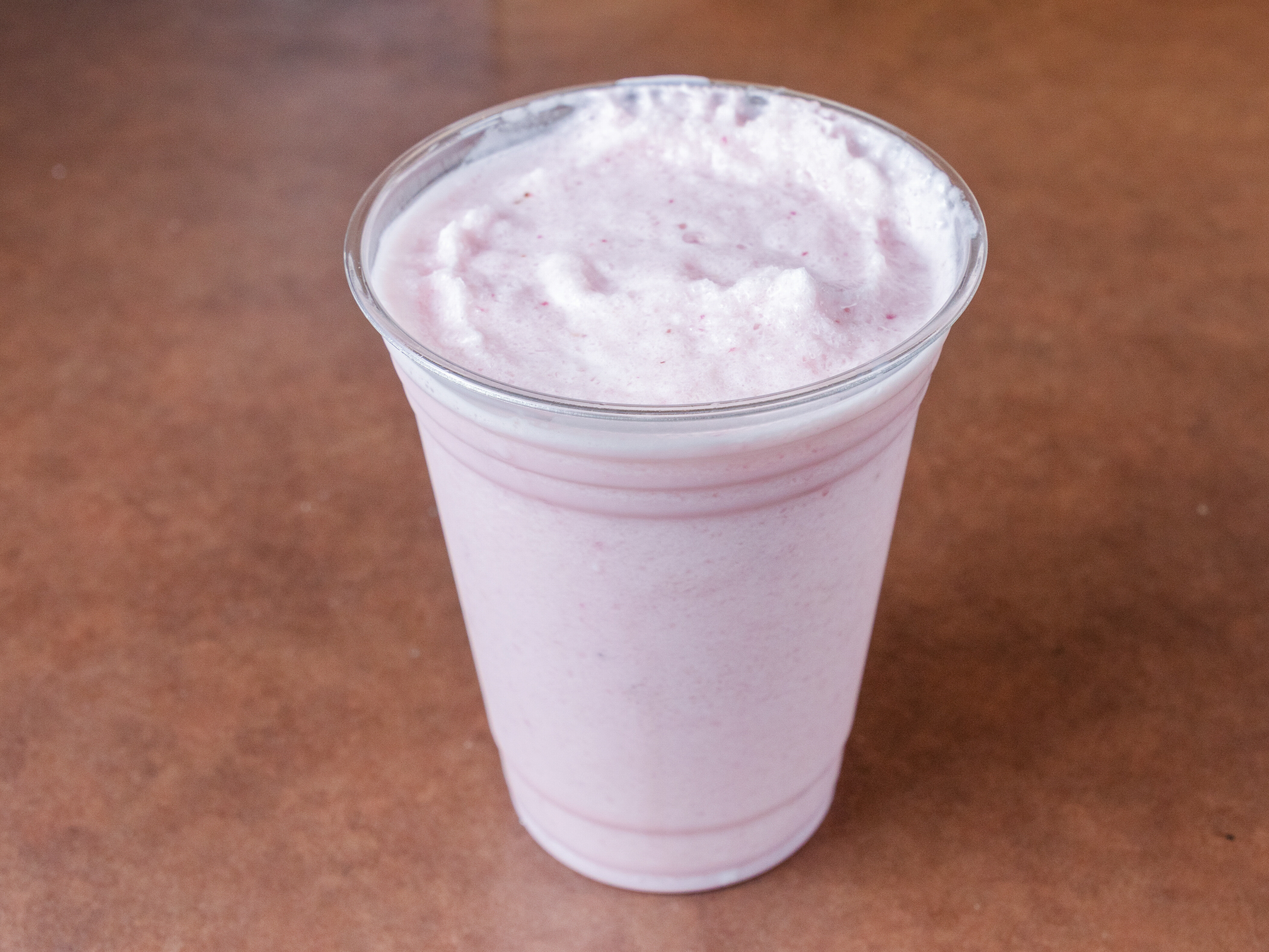 Order Strawberry and Banana Smoothie food online from Cafe Brazil store, Chamblee on bringmethat.com