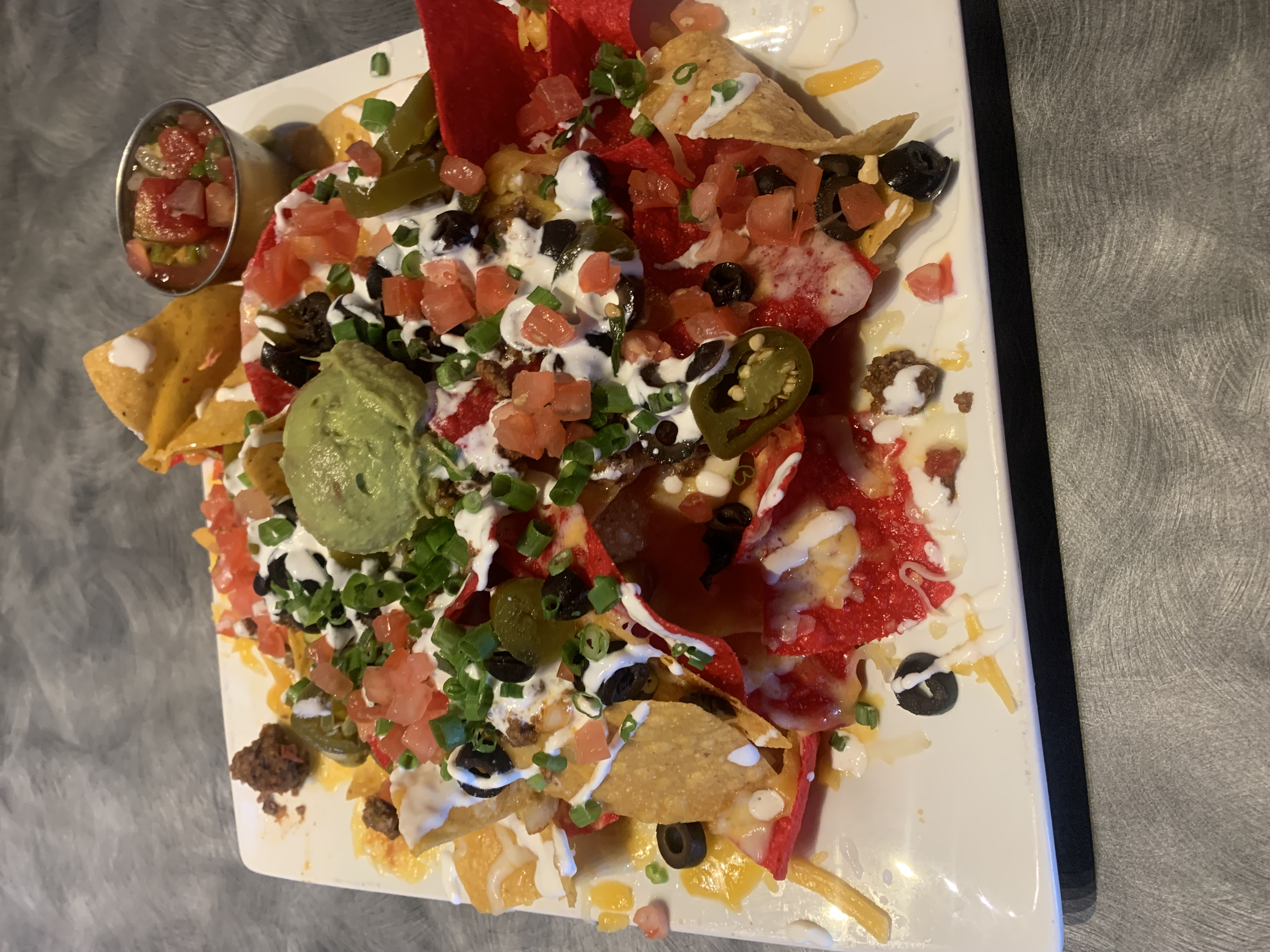 Order Deluxe Nachos food online from Billy Mchale store, Federal Way on bringmethat.com