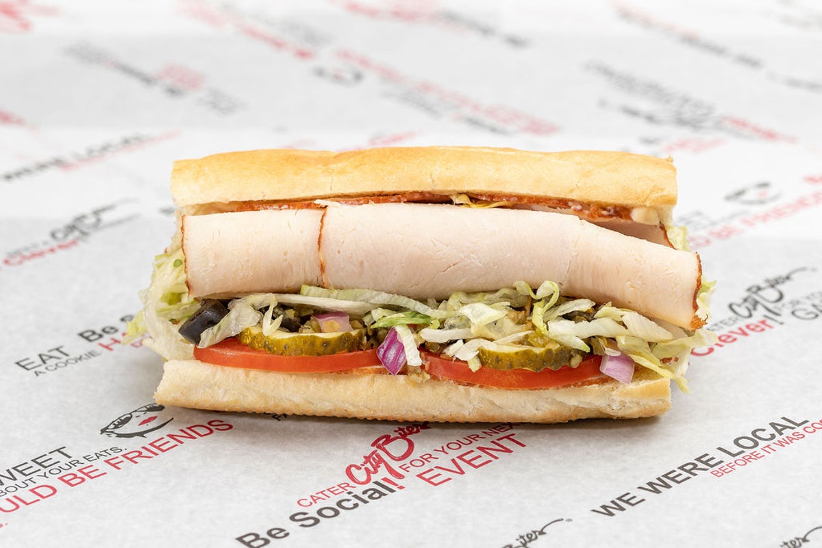 Order Turkey & Provolone food online from City Bites Subs store, Warr Acres on bringmethat.com