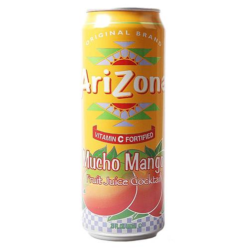 Order Arizona Mango Tea - 23 oz Can/Single food online from Bottle Shop & Spirits store, Los Alamitos on bringmethat.com