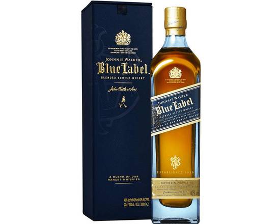 Order Johnnie Walker Blue Label  food online from Babaro Liquor Store store, Peabody on bringmethat.com