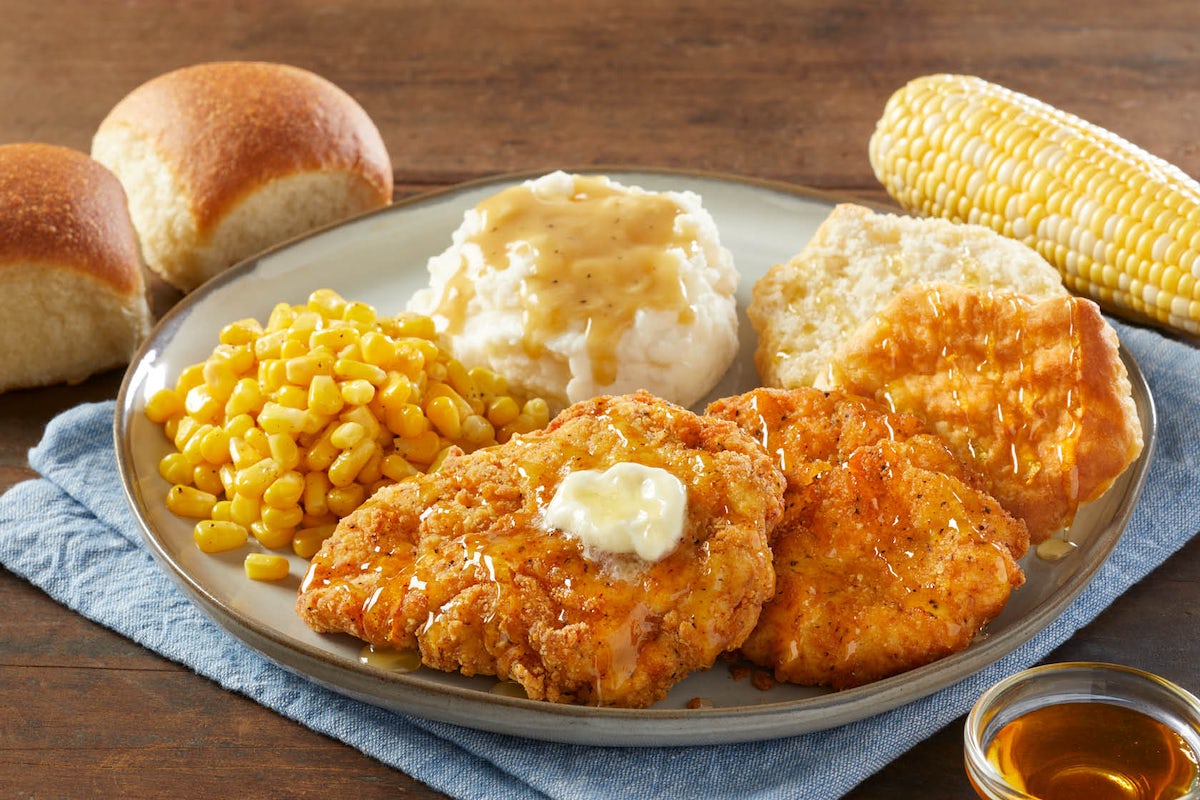 Order Honey Butter Chicken and Biscuit food online from Bob Evans store, Miamisburg on bringmethat.com