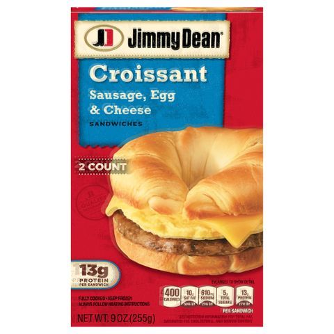 Order Jimmy Dean Sausage Egg Croissant 2 Pack food online from Aplus store, Greensburg on bringmethat.com