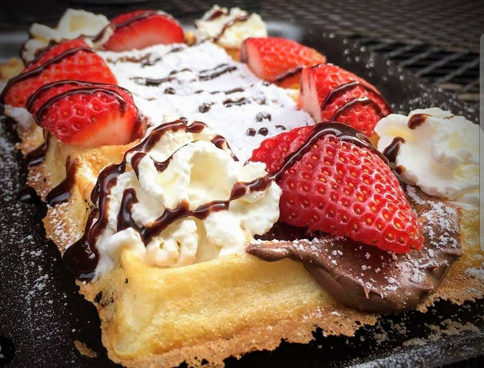 Order 5. Brussels Waffle food online from Brussel Cafe store, Chambersburg on bringmethat.com