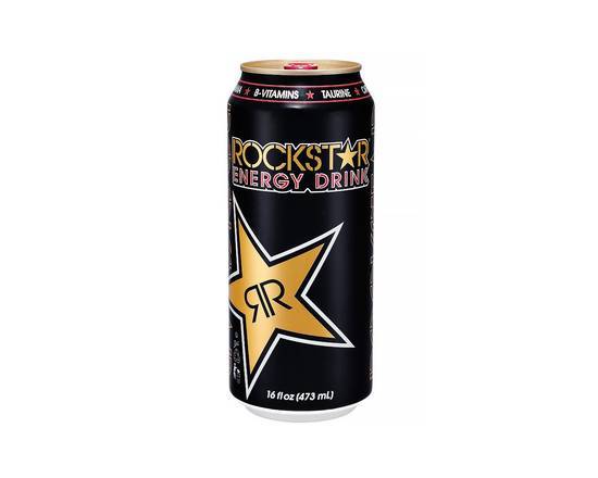 Order Rockstar Energy Drink 16oz food online from Pink Dot Clairemont store, San Diego on bringmethat.com