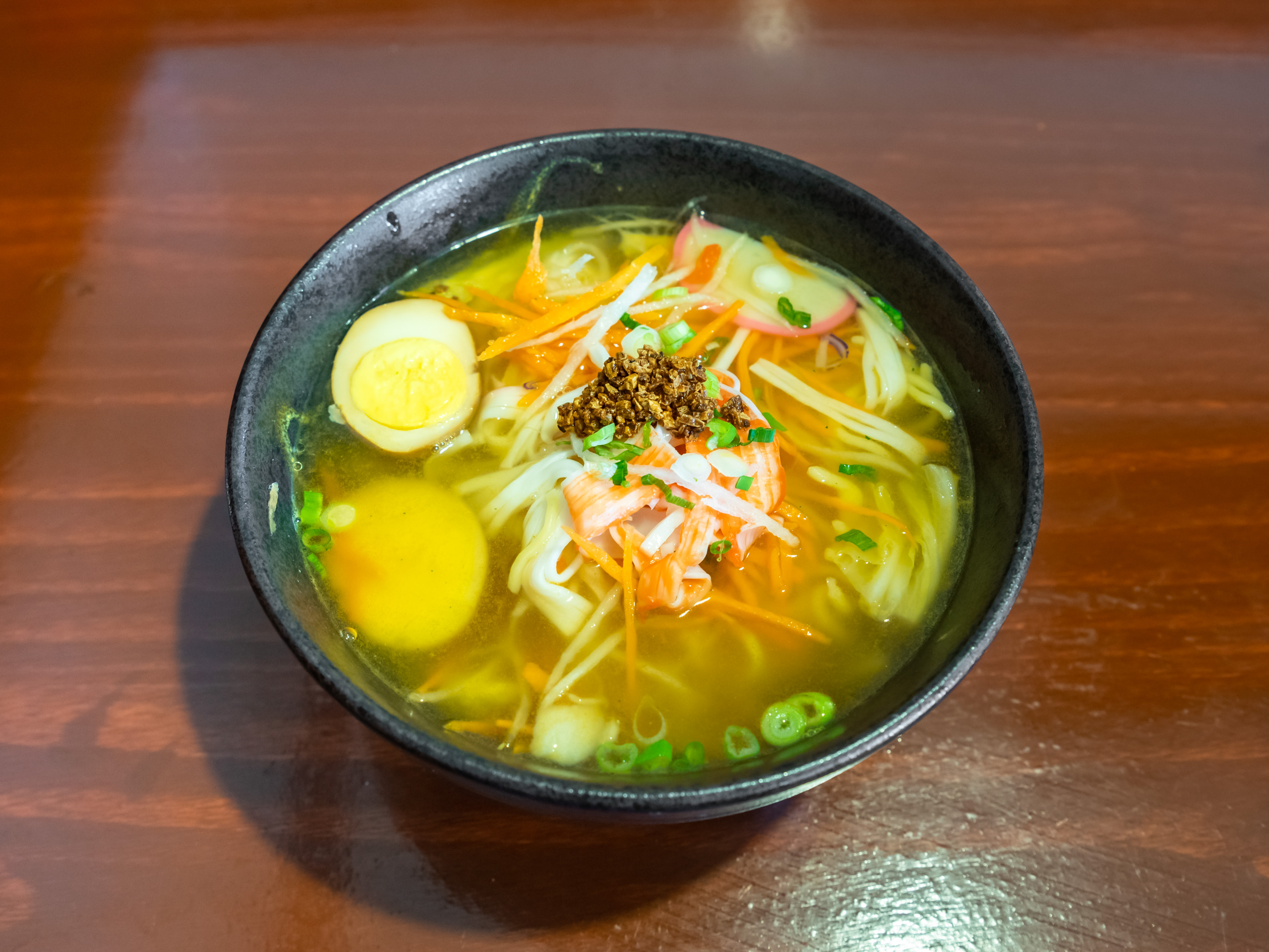 Order Seafood Ramen Noodle Soup food online from Wabisabi store, Rochester on bringmethat.com