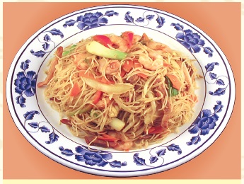 Order Sinagpore Rice Noodle food online from Golden Wok store, La Grange Park on bringmethat.com