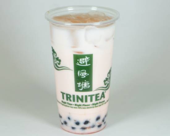 Order Strawberry Milk food online from Trinitea Tea store, San Diego on bringmethat.com