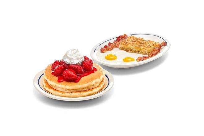 Order New! Rooty Tooty Fresh ‘N Fruity Combo food online from Ihop store, Flagstaff on bringmethat.com