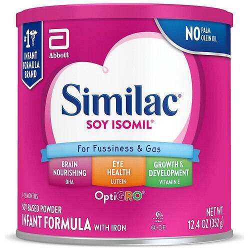 Order Similac Infant Formula with Iron For Fussiness and Gas - 12.4 oz food online from Walgreens store, GARDNERVILLE on bringmethat.com
