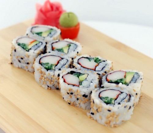 Order J60. California Roll food online from Nagoya Sushi, Ramen, Chinese store, Medford on bringmethat.com