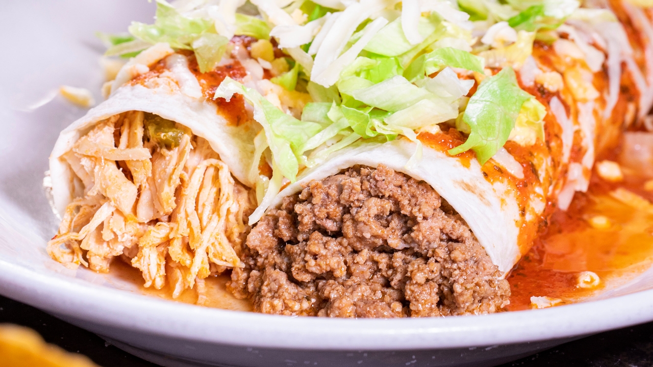 Order Burritos Deluxe food online from Casa Grande store, South Point on bringmethat.com