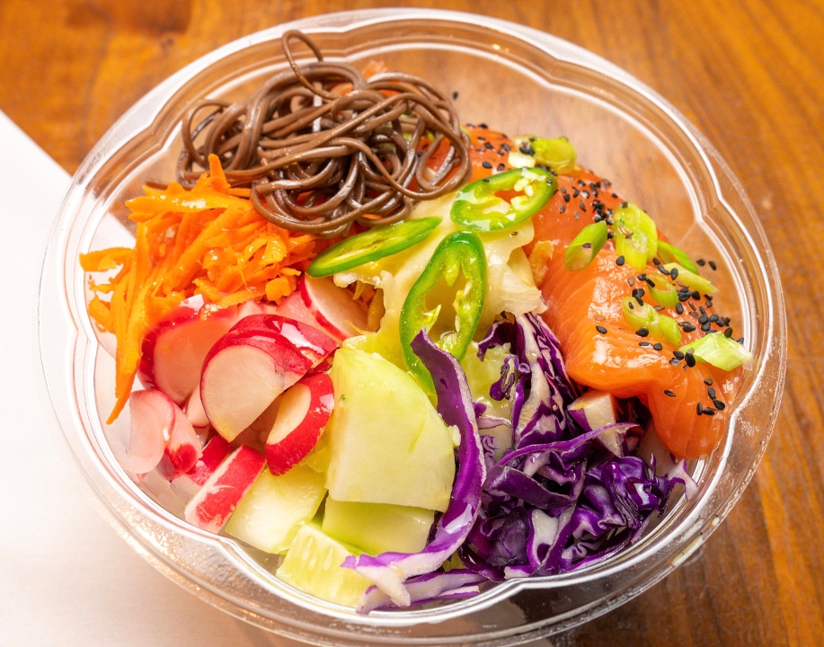 Order Poke Bowl food online from Amelia's Bistro store, Jersey City on bringmethat.com