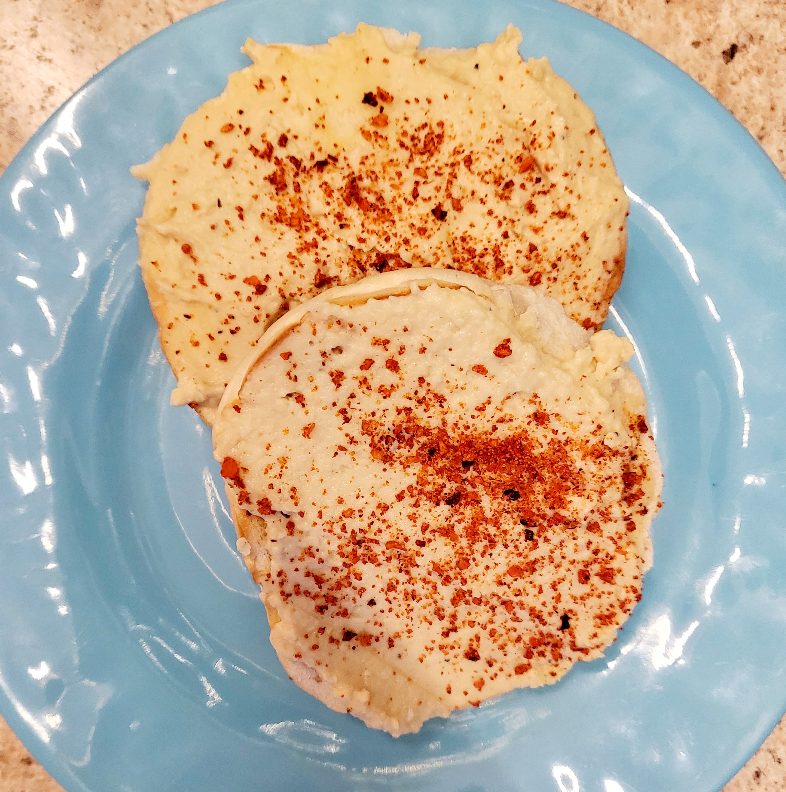 Order Hummus Bagel food online from The Green Witch store, Highland on bringmethat.com