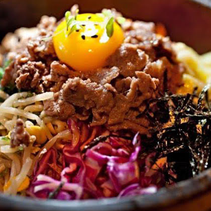 Order Beef and Egg Bibimbap food online from Doma store, Philadelphia on bringmethat.com