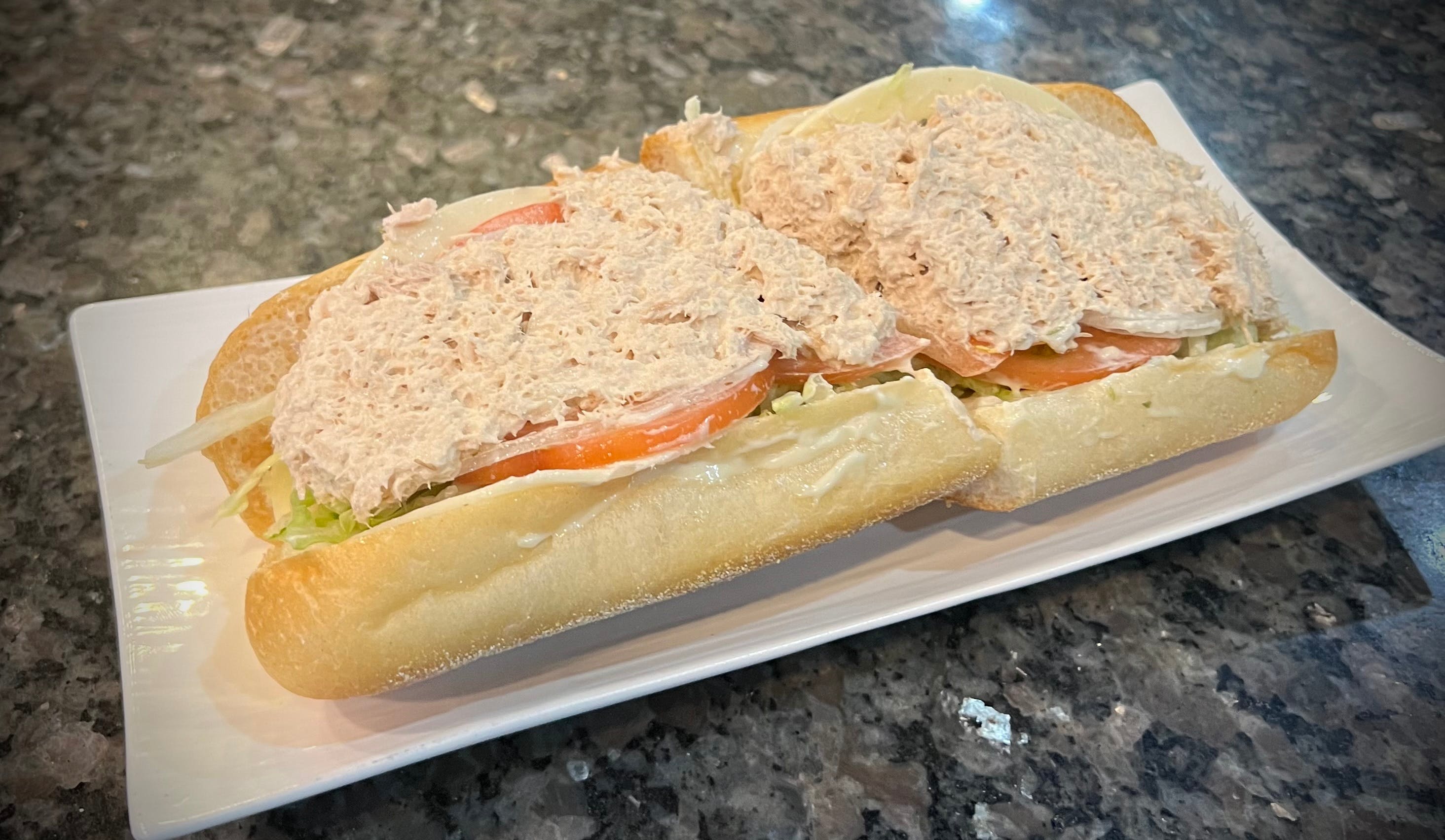 Order Tuna Sandwich - Small food online from Margherita's Restaurant Pizzeria and Bar store, Laureldale on bringmethat.com