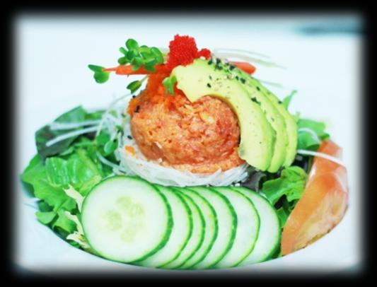 Order S7. Spicy Tuna Salad food online from Koisan Sushi & Japanese Cuisine store, Orange on bringmethat.com