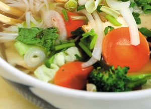 Order PHO VEGGIE food online from District One Kitchen & Bar store, Las Vegas on bringmethat.com