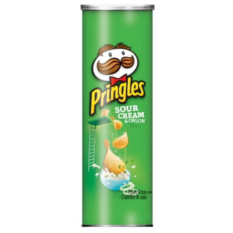 Order Pringles Sour Cream & Onion 5.5oz food online from 7-Eleven store, Chicago on bringmethat.com