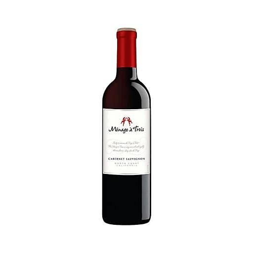 Order Menage A Trois Cabernet Sauvignon (750 ML) 101651 food online from Bevmo! store, Chino on bringmethat.com