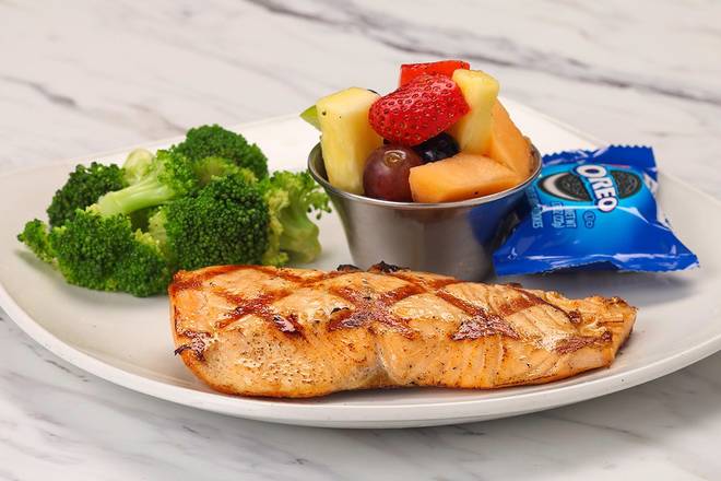 Order Kids Wood Grilled Salmon food online from Firebirds Wood Fired Grill store, Chadds Ford on bringmethat.com