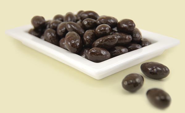 Order Dark Chocolate Covered Almonds food online from Giannios Candy Co., Inc. store, Struthers on bringmethat.com