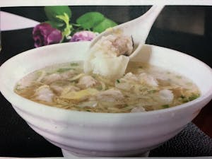 Order K9. Shrimp Wonton Dumplings 虾肉小馄饨 (16) food online from Garage Restaurant store, San Gabriel on bringmethat.com