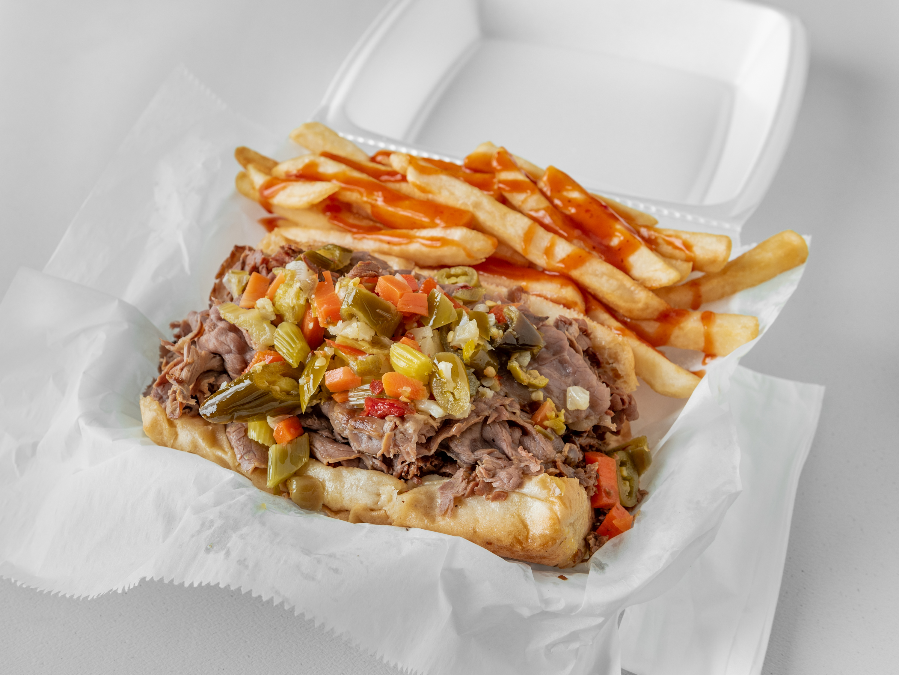 Order Regular Italian Beef food online from Truth Ribzzz & More store, Chicago on bringmethat.com