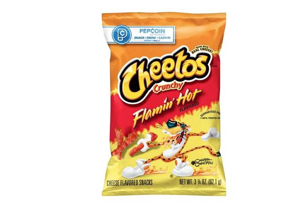 Order Cheetos Crunchy Flamin Hot food online from Windy City Liquor Market store, El Cajon on bringmethat.com
