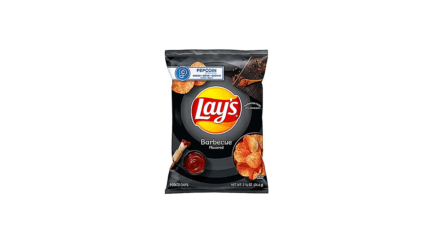 Order Lay's BBQ 2.62oz food online from Extramile store, San Diego on bringmethat.com