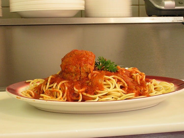 Order Pasta with Meatball - Pasta food online from Patsy D'amore Pizza store, Los Angeles on bringmethat.com