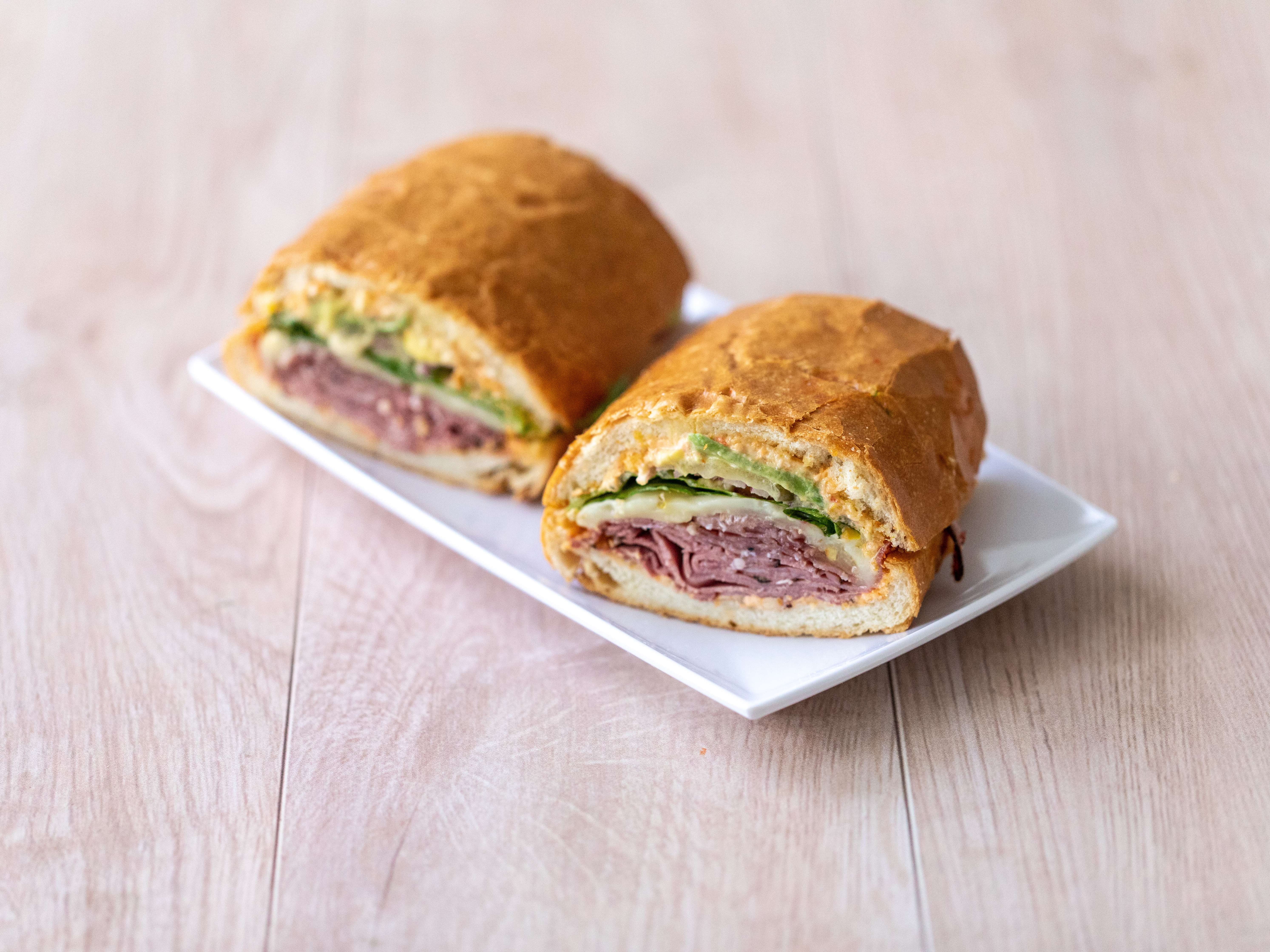 Order Ami-Cado Sandwich food online from Lous Cafe store, San Francisco on bringmethat.com