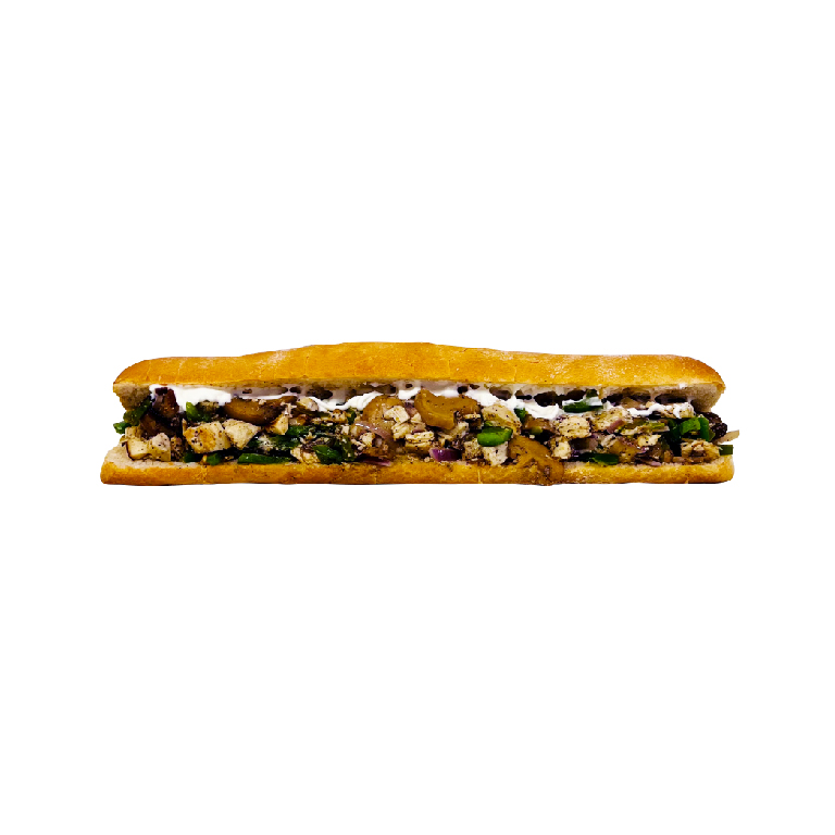 Order Chicken Philly Cheesesteak Sub food online from Stumptown Cuisine store, Portland on bringmethat.com