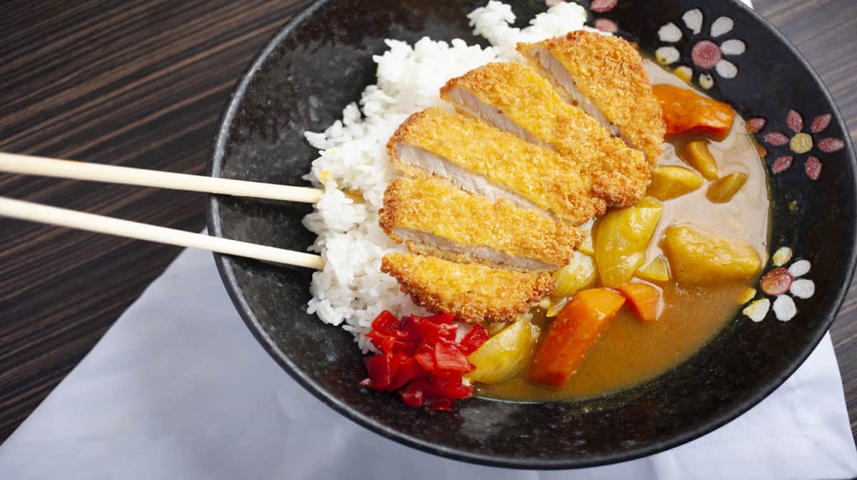 Order 502. Katsu Curry Rice food online from Majikku Ramen store, Daly City on bringmethat.com