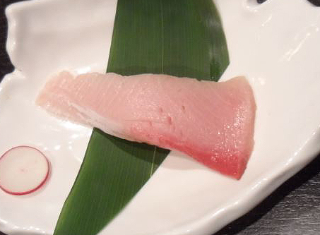 Order G5. Yellowtail Belly Sushi food online from Icho Izakaya Fusion Cuisine store, Temple City on bringmethat.com