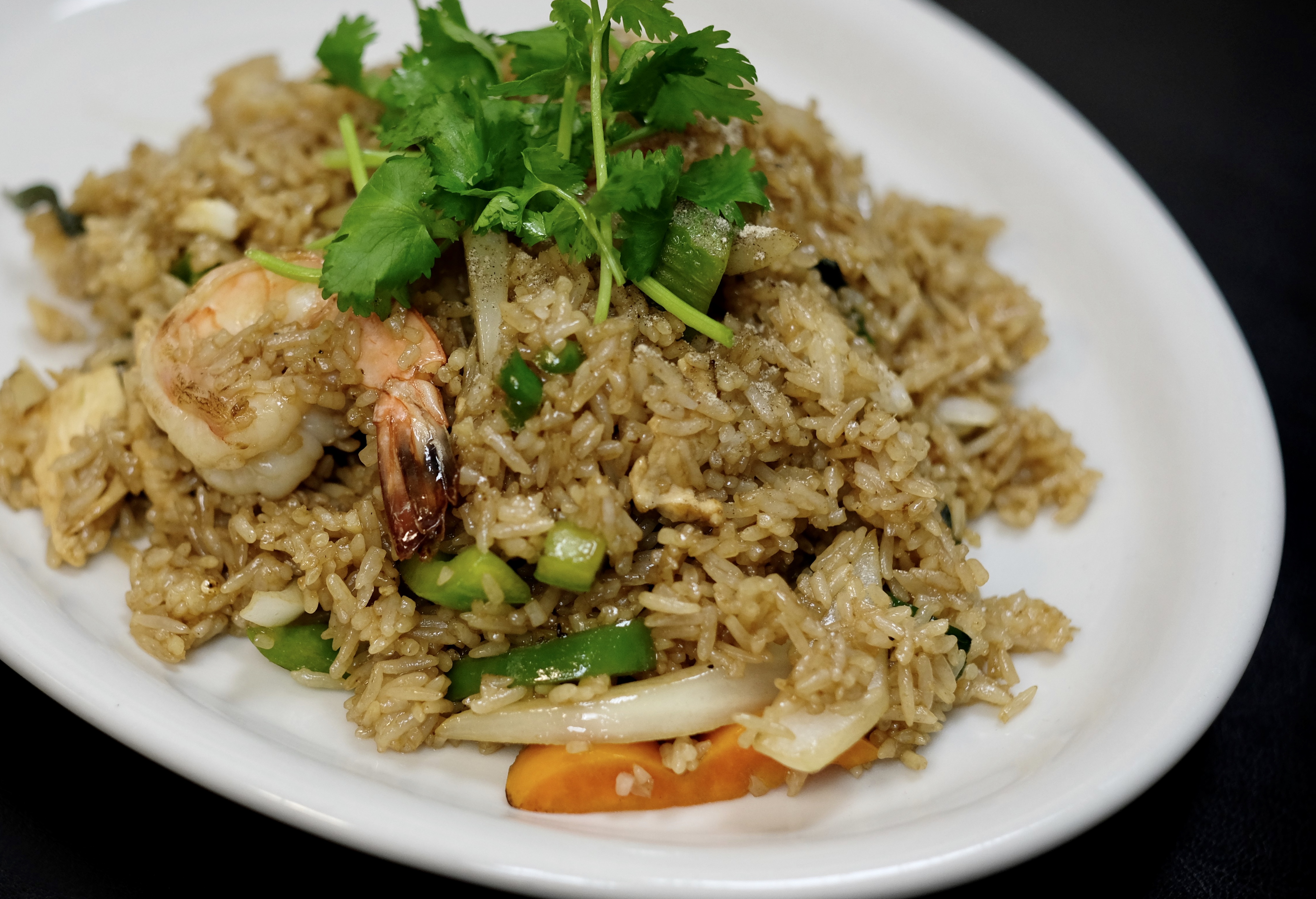 Order Spicy Basil Fried Rice food online from Thai Avenue store, Garden Grove on bringmethat.com