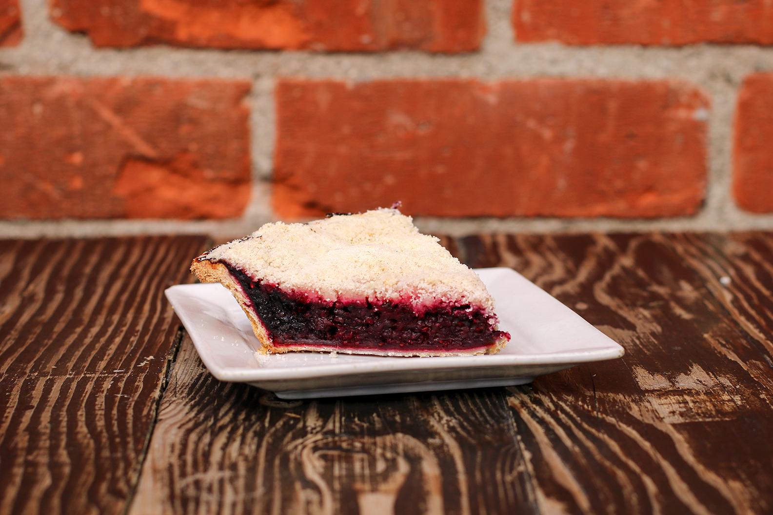 Order Marionberry Pie SLICE food online from Republic Of Pie store, North Hollywood on bringmethat.com